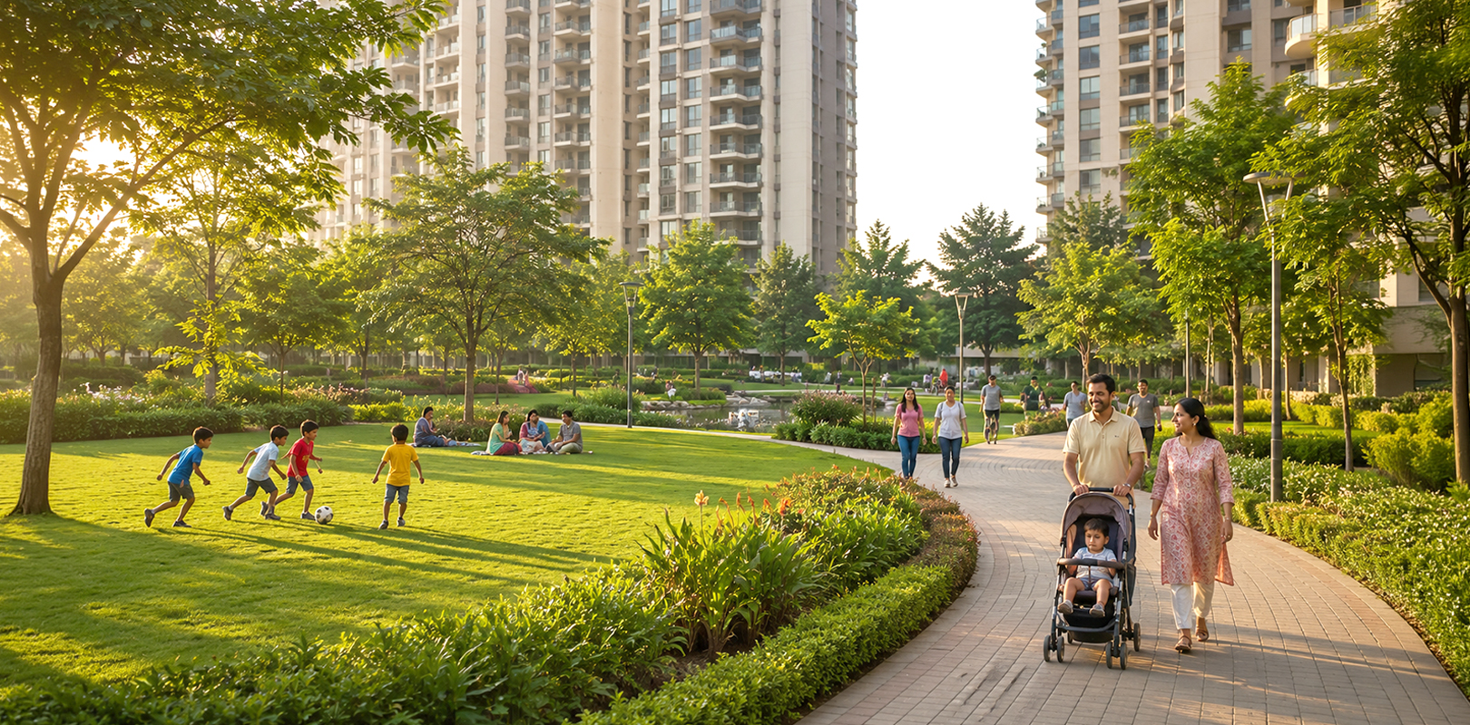 GREENER SPACES. BETTER LIVES.